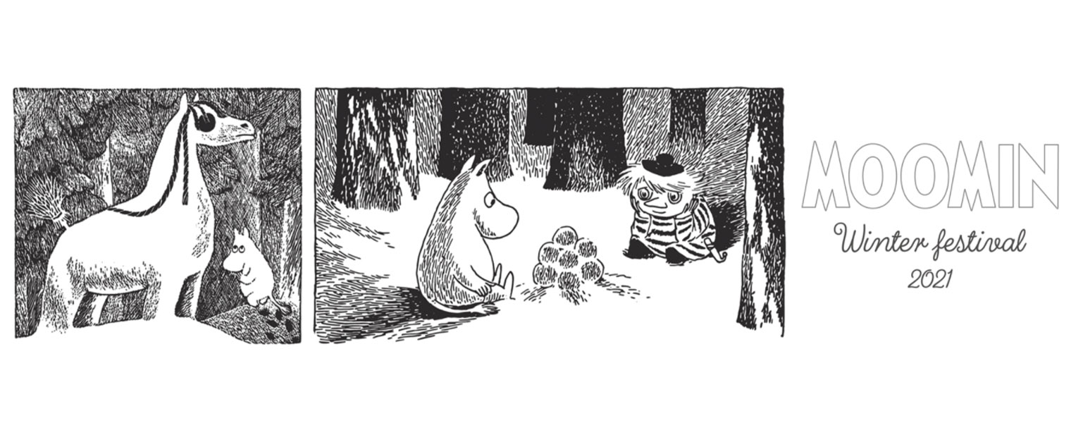 A special pre-opening of the official Moomin online shop in Japan during  December