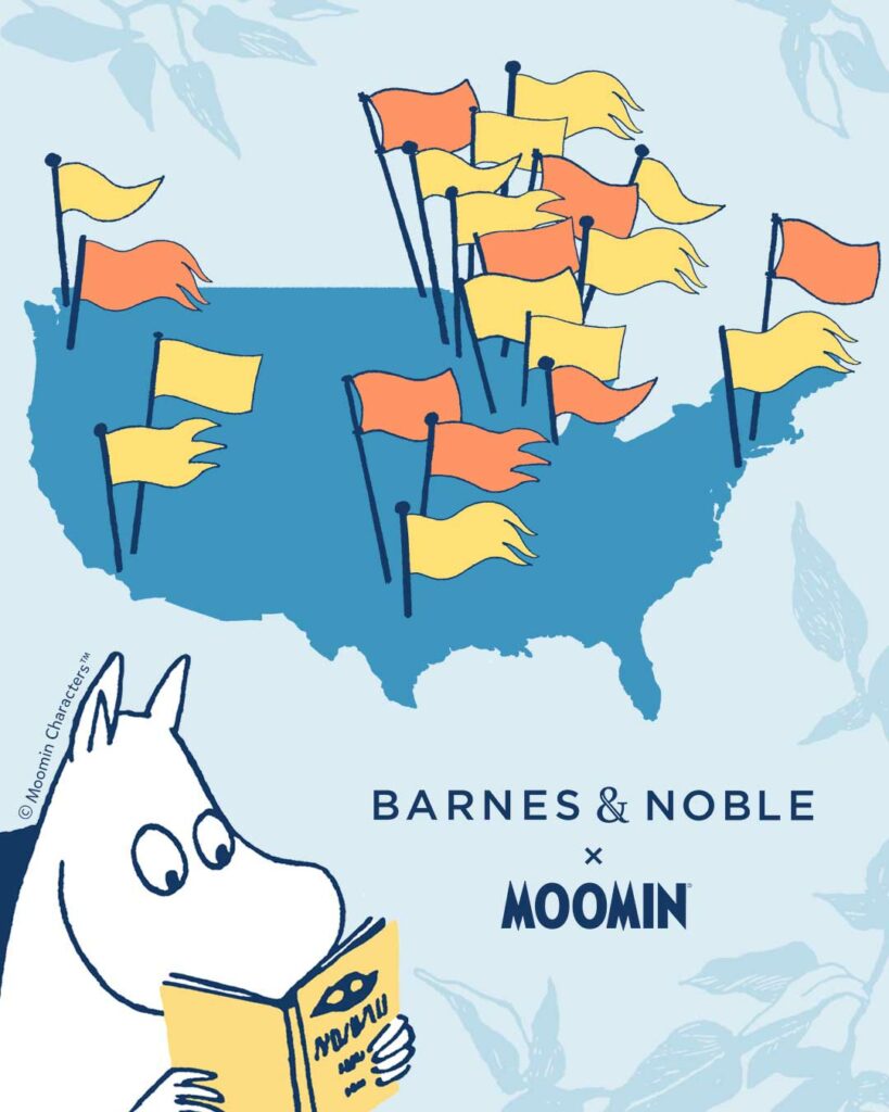 Barnes & Noble brings Moomin to the United States
