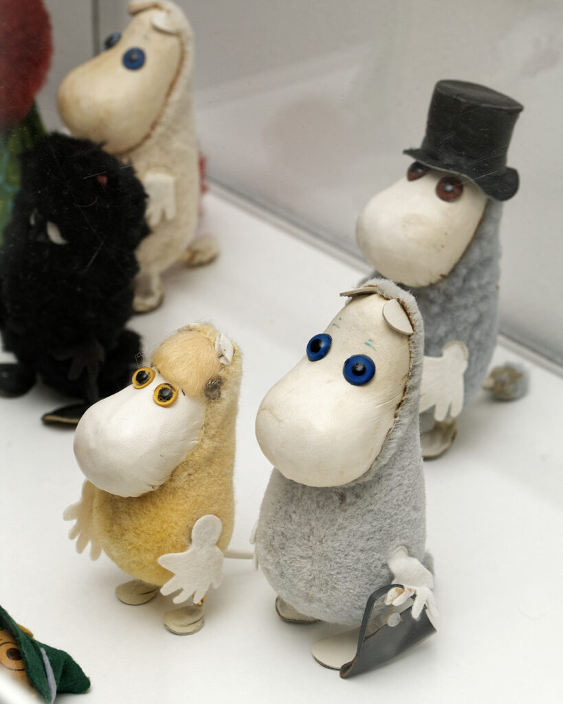 Vintage Moomin troll dolls