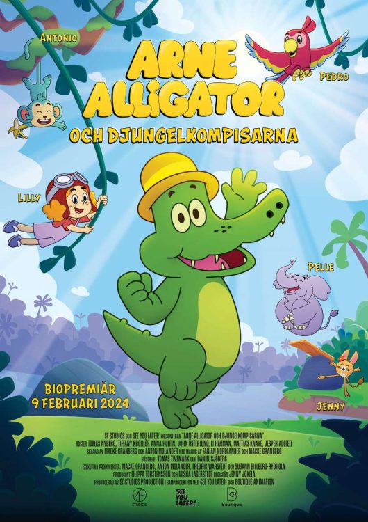 Arne Alligator Film poster