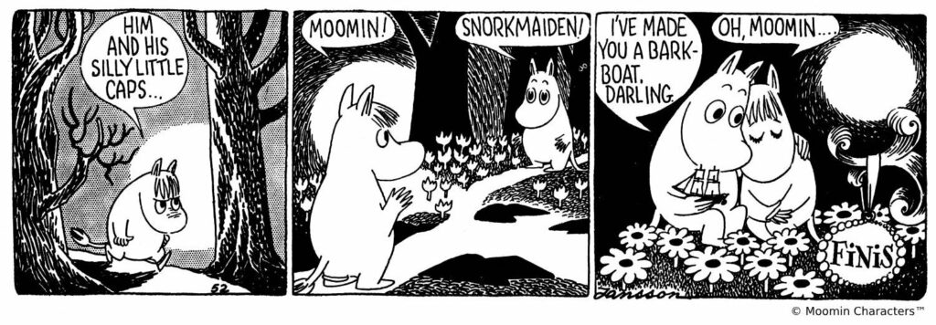 Moomin comic strip